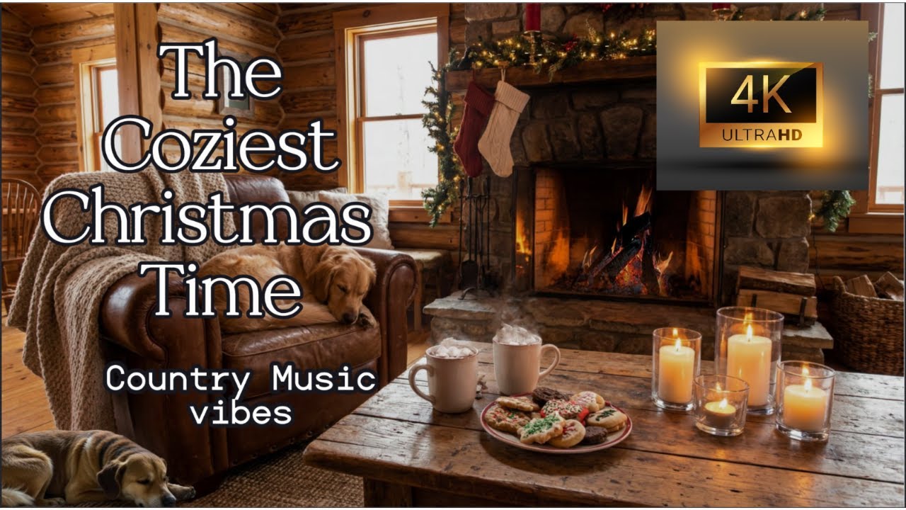 Christmas Songs, Soft Music, relaxing ambient TV, cozy ambience, relaxing background TV,
