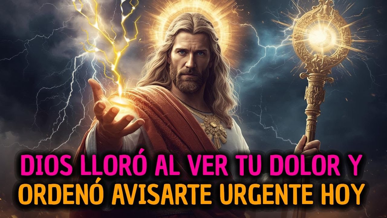 😭 Dios lloró al ver tu dolor y ordenó avisarte urgente hoy