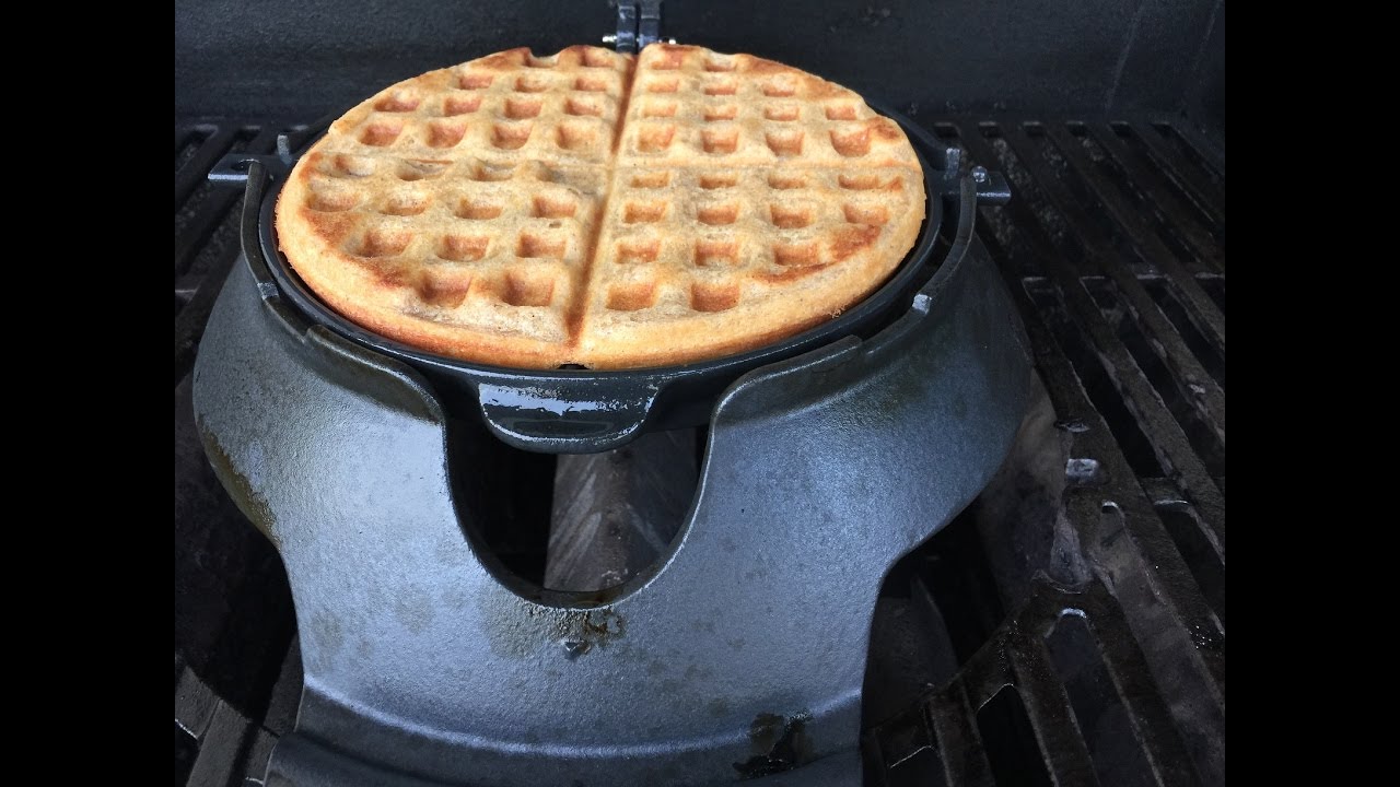 Waffeln vom Gasgrill - lockergrillen.de