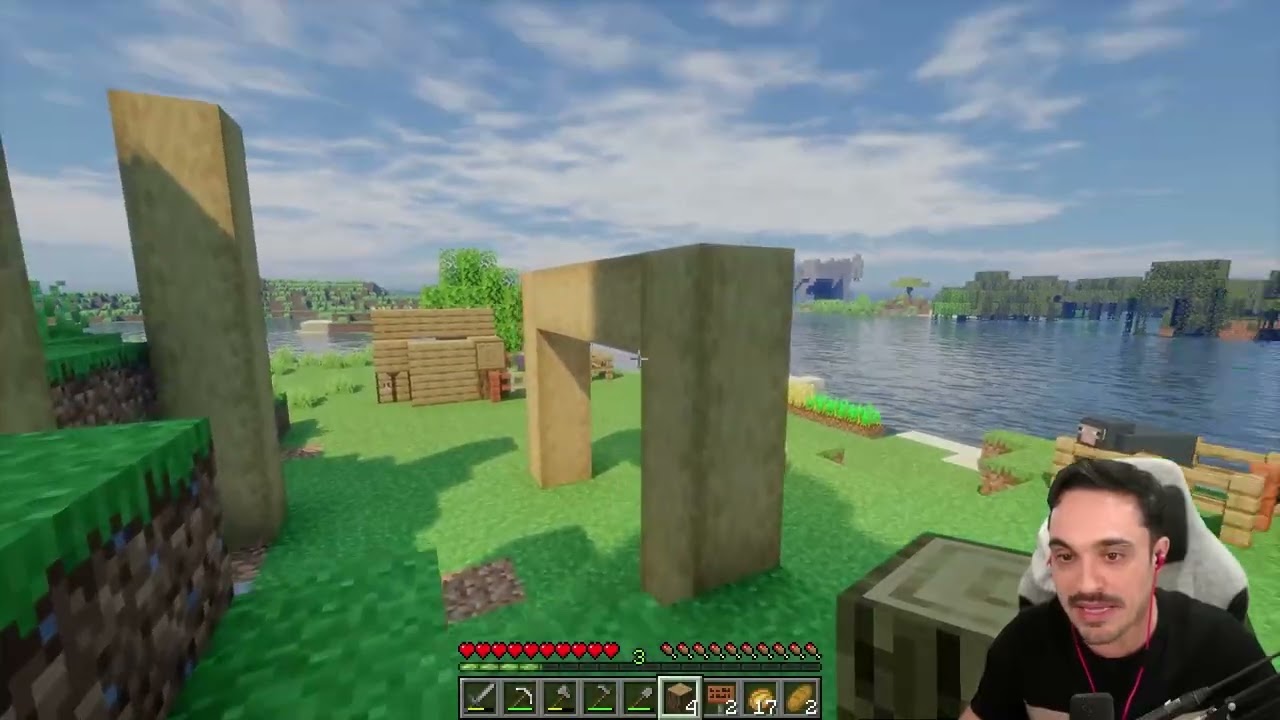 Heitir jogando Minecraft