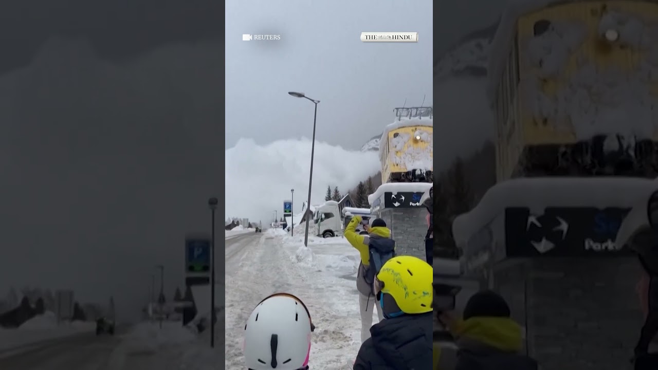 Avalanche hits Zermatt ski resort in Switzerland