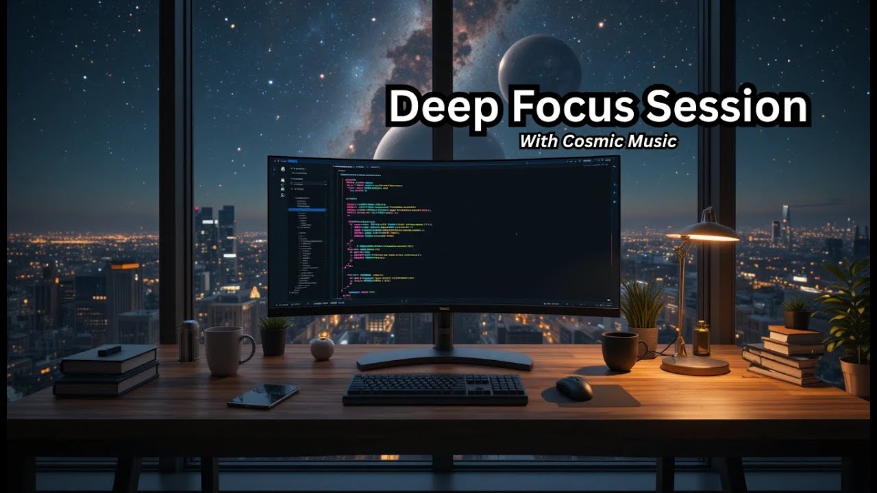 Cyberpunk Hyperfocus: Deep Focus Music for Coding, Studying & ADHD Productivity 4K