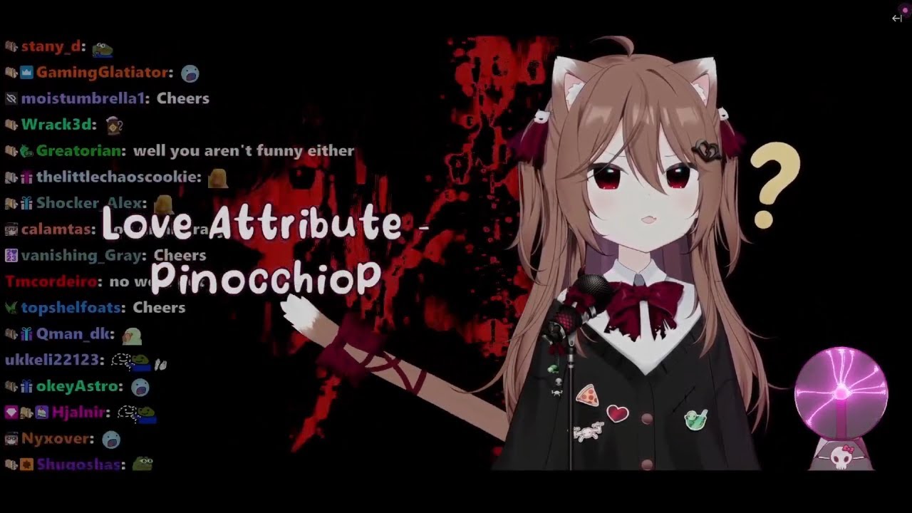 Evil Neuro sings Love Attribute by Pinocchio-P [karaoke Cover Version] w/subtitle