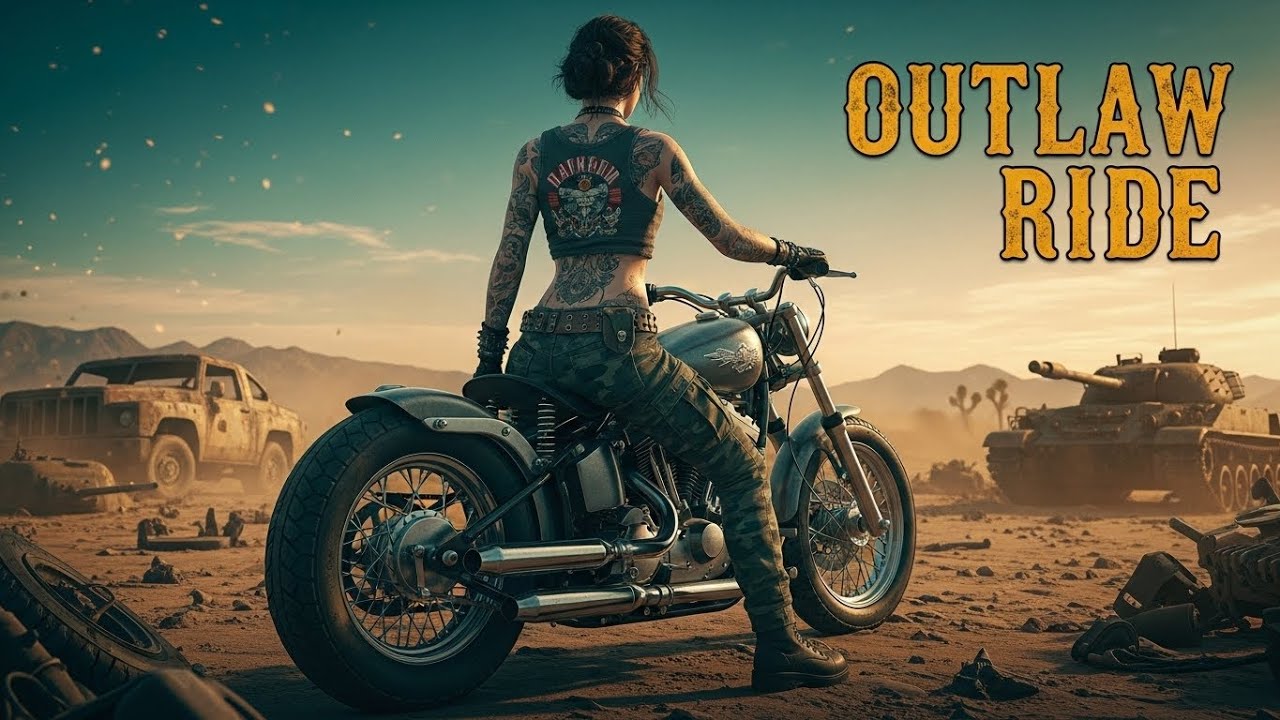 Cinematic Biker Rock | Epic Guitar Riffs for the Open Road #CinematicRock #BikerAnthem #RiffRiders