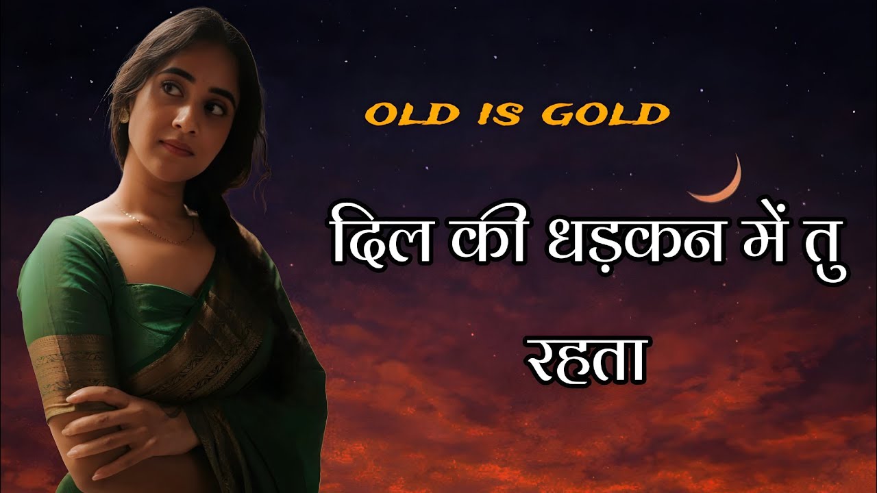 दिल की धड़कन में तु रहता है old is gold gane dil ki dhadkan me tu rheta hai 