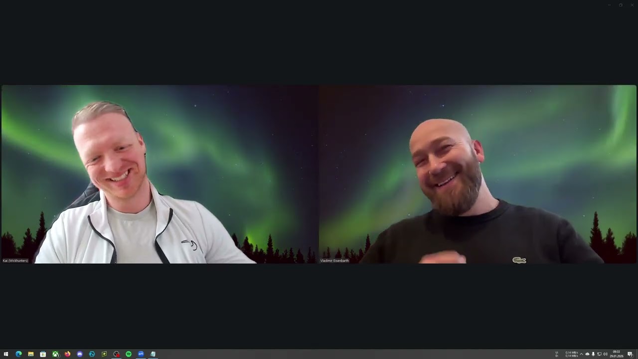 2,5 Jahre durststrecke für diesen einen moment   Vlado im Wickhunters Talk