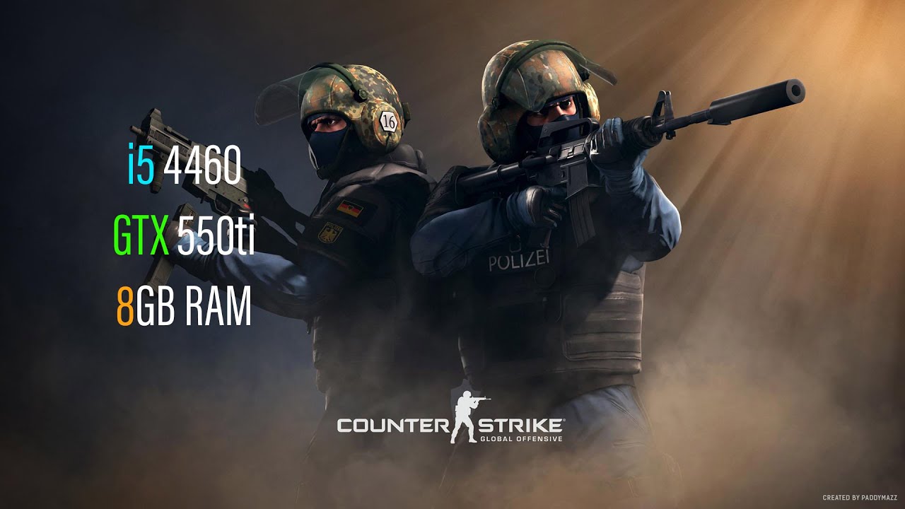 GTX 550Ti | CS:GO Test in 2022 ft i5 4460