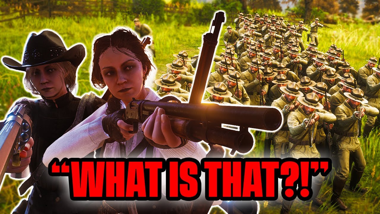 Ролевые игры Карен против целой армии (Red Dead RP)