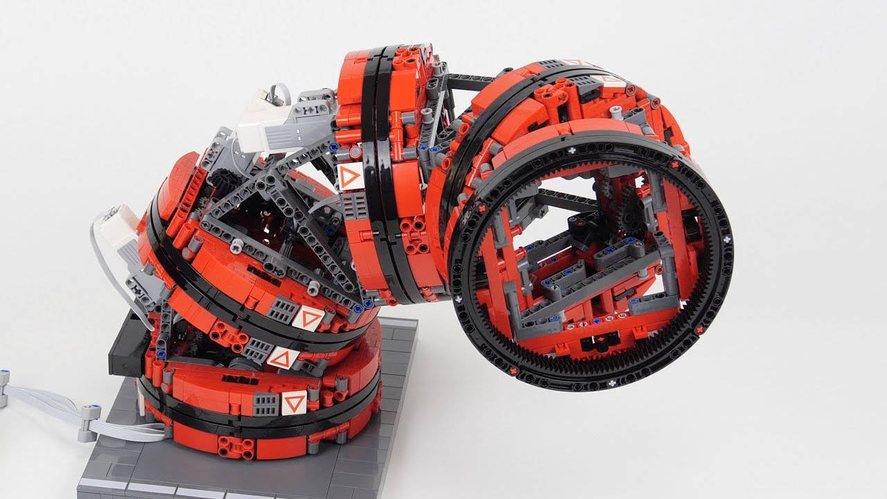 LEGO Oblique swivel joint mechanisms