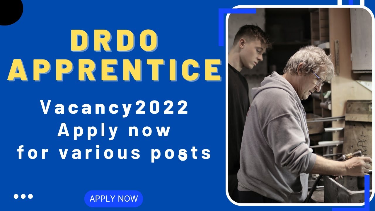 DRDO Apprentice 2022 Online Form Fill Up, DRDO ITI Apprentice 2022 Apply Online