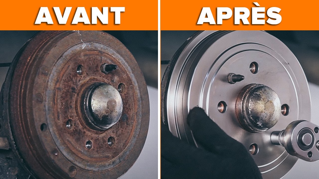 Changer frein à tambour et un plaquettes de frein arrière FIAT PUNTO TUTORIEL | AUTODOC
