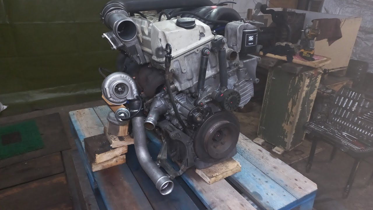 ДВС mercedes ОМ 605-605. делаем из двух один. (видеоотчёт).