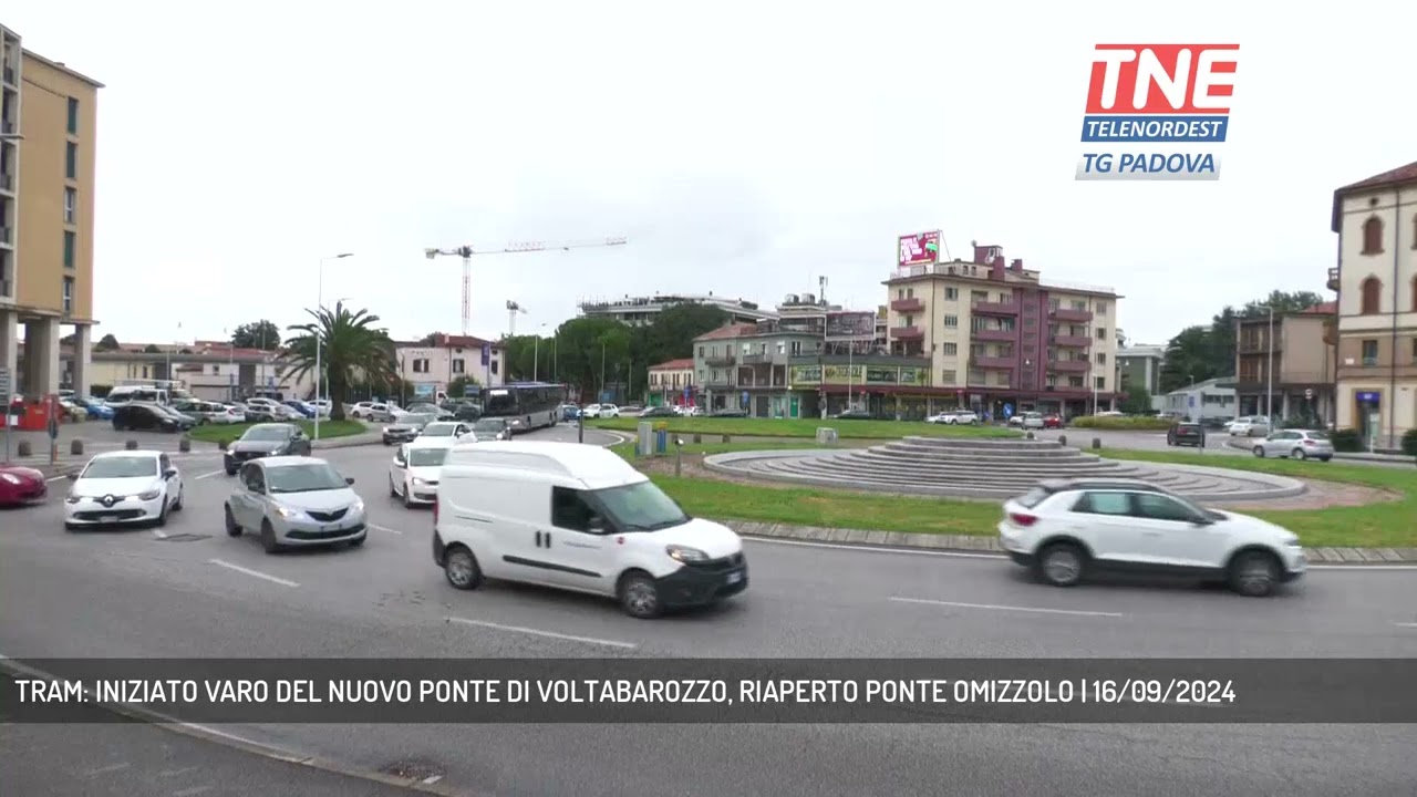TRAM: INIZIATO VARO DEL NUOVO PONTE DI VOLTABAROZZO, RIAPERTO PONTE OMIZZOLO | 16/09/2024