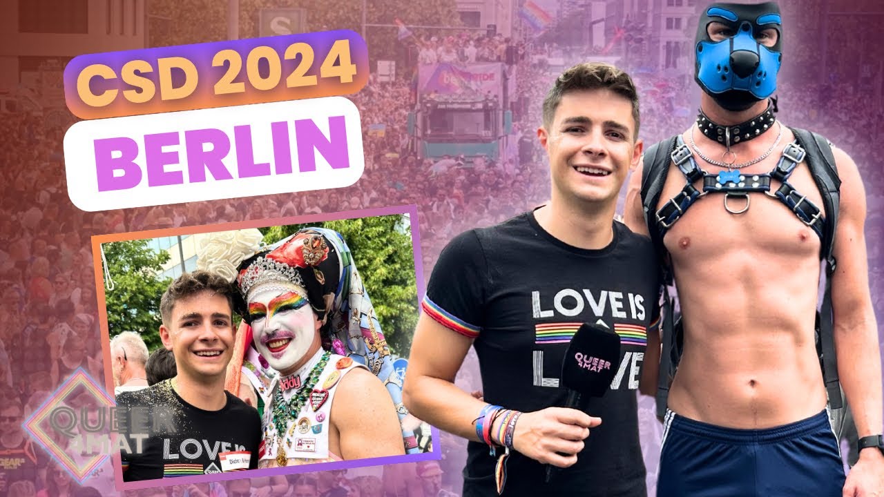 So nass 💦 und fröhlich 😆 war der CSD Berlin 2024 | Queer4mat
