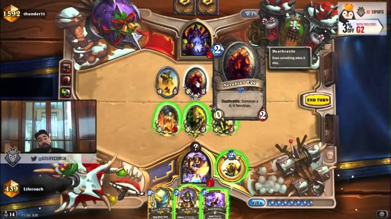 [Hearthstone] - Lifecoach play Secret Paladin so funny