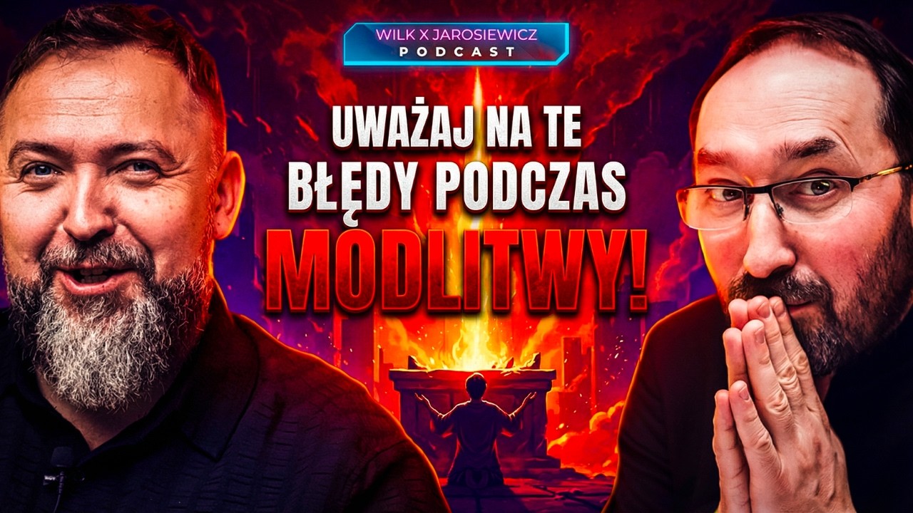 JAKIE SĄ NAJCZĘSTSZE BŁĘDY POPEŁNIANE NA MODLITWIE? | PODCAST WILK X JAROSIEWICZ [S09E04]