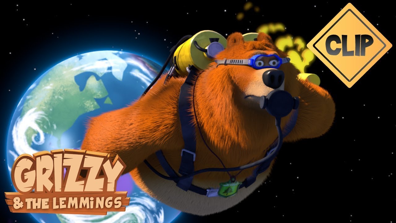 Grizzy & les Lemmings d&eacute;collent dans l'espace - Grizzy & les Lemmings
