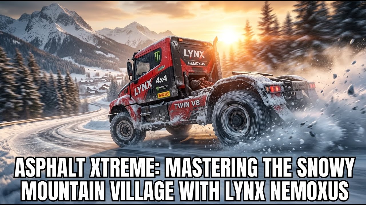 Asphalt Xtreme: Mastering the Snowy Mountain Village with Lynx Nemoxus