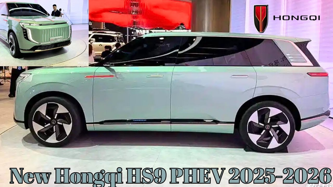 2025 Shanghai Auto Show | Hongqi's New Design | 2026 Hongqi HS9 PHEV Unveiled