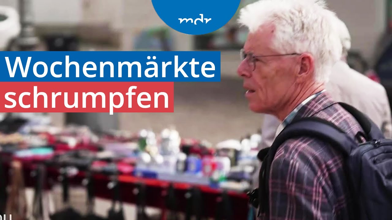 Kaum noch H&auml;ndler: Wochenm&auml;rkte in der Krise | Umschau | MDR