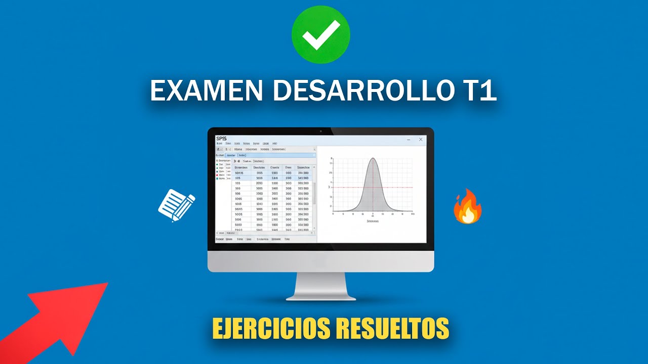 ✅ EXAMEN Opción Desarrollo T1 2025 II | Estadística Ejercicios Resueltos
