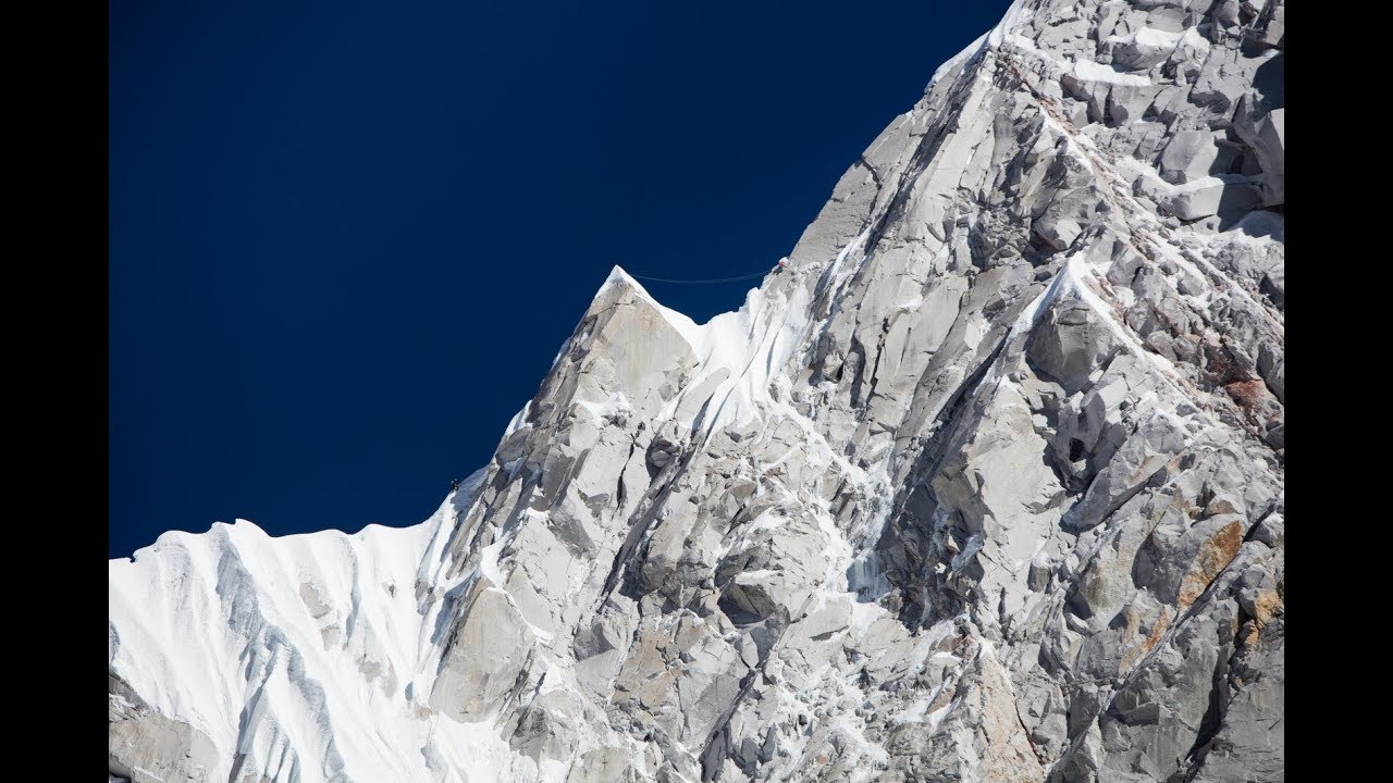 High Altitude Climbing (Lunag Ri, David Lama) ᴴᴰ