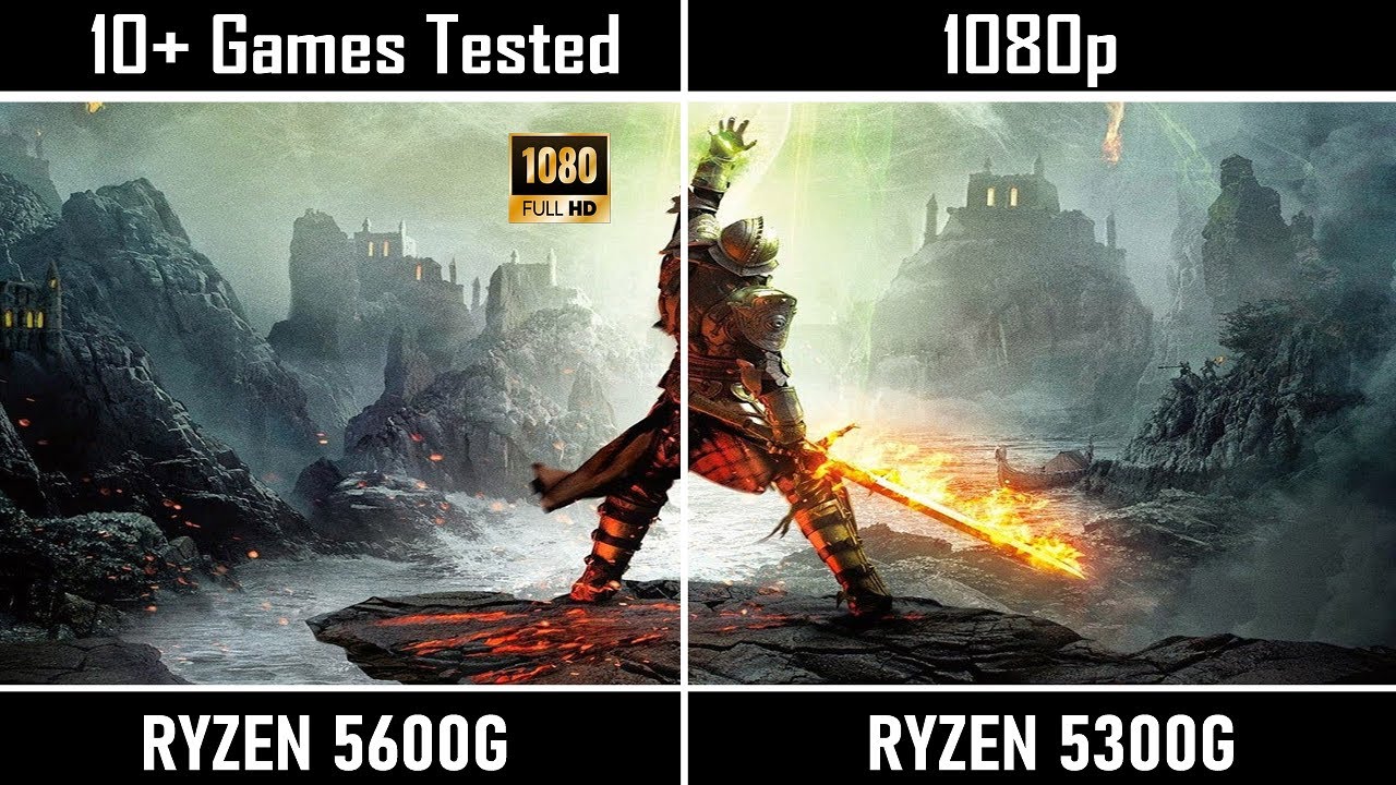 AMD Ryzen 5600G vs 5300G It is enough for Gaming?
