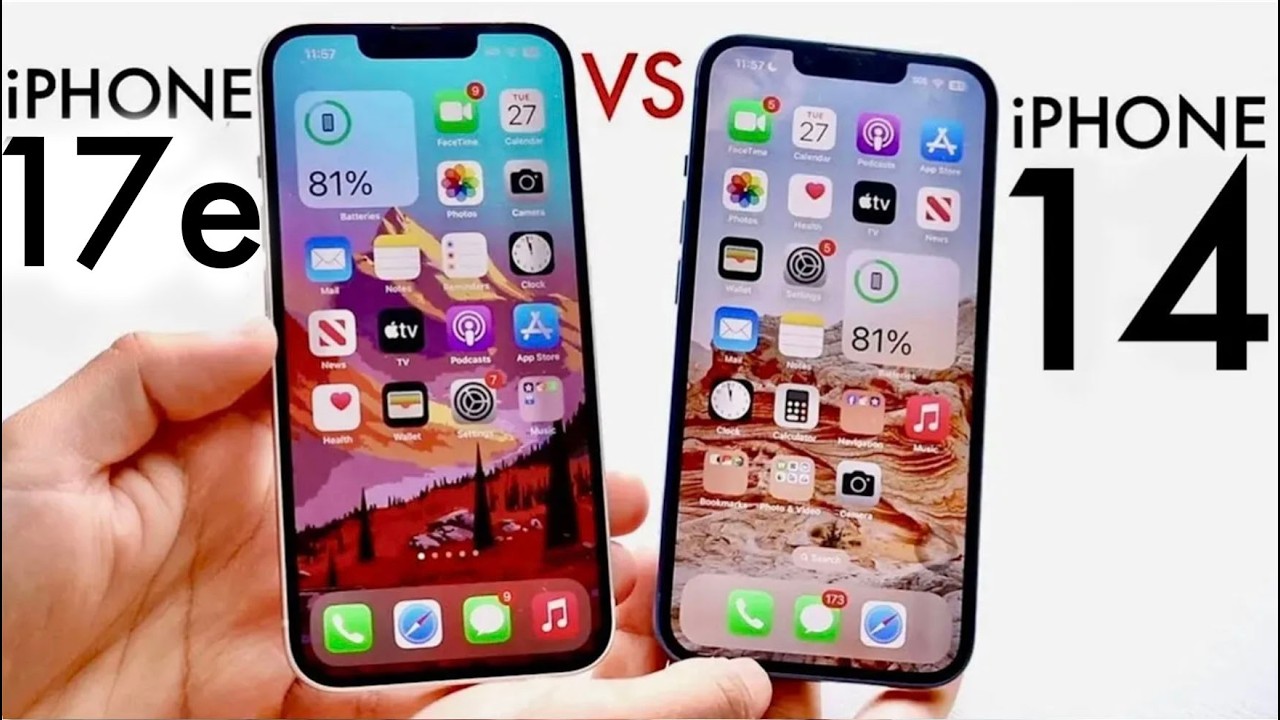 iPhone 17e Vs iPhone 14! (Quick Comparison)