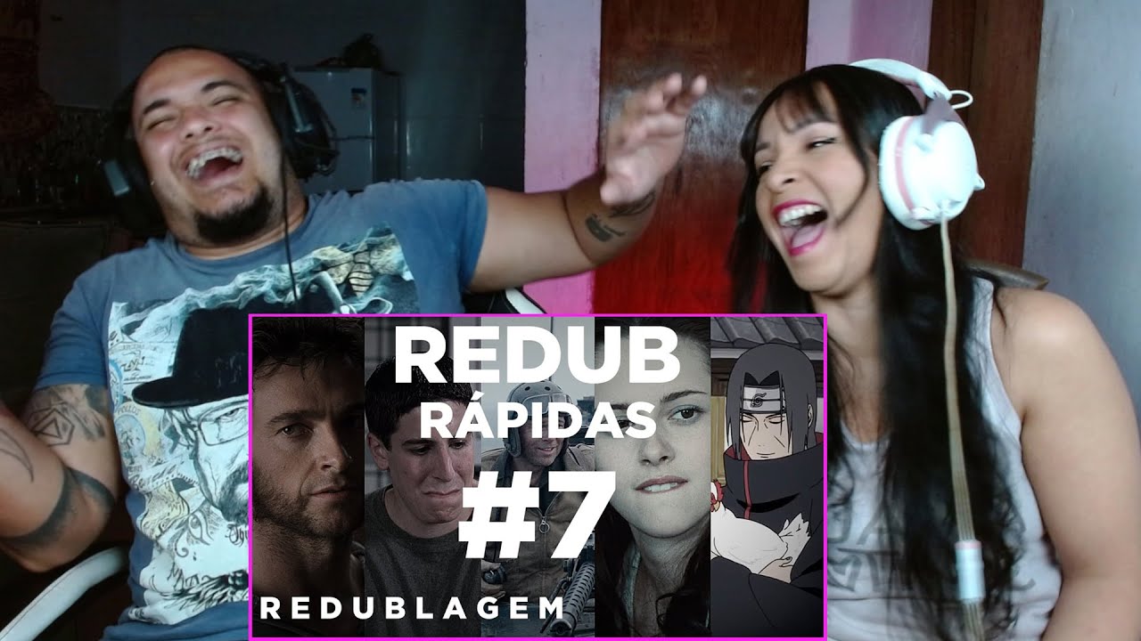 REAGINDO A Redub Rápidas #7 (Paródia Redublagem) @O outro canal do Pabollo