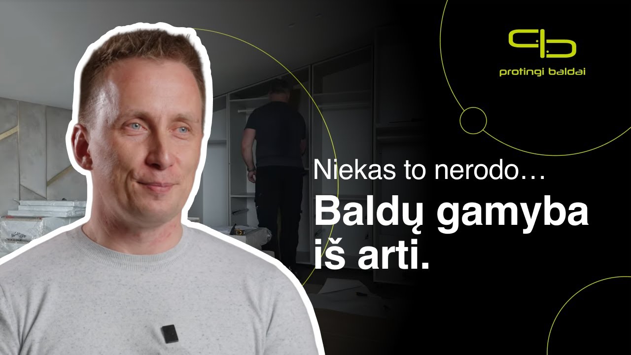 Protingi baldai - serialas #1 - Auksas ir marmuras: prabangus projektas iš arti.