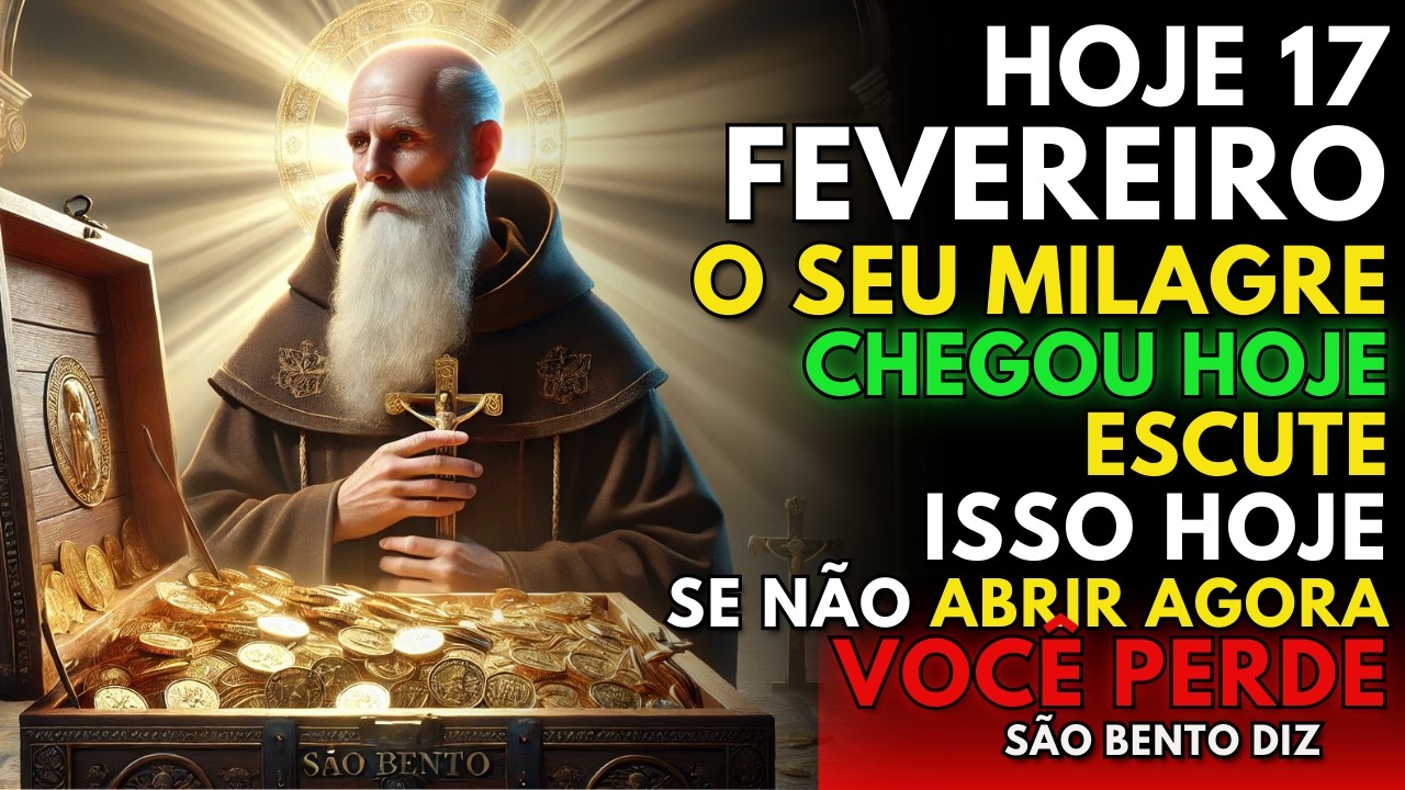 🚨 HOJE 14 DE FEVEREIRO DE 2026, SÃO BENTO Alerta: escute e seu MILAGRE começa ✨