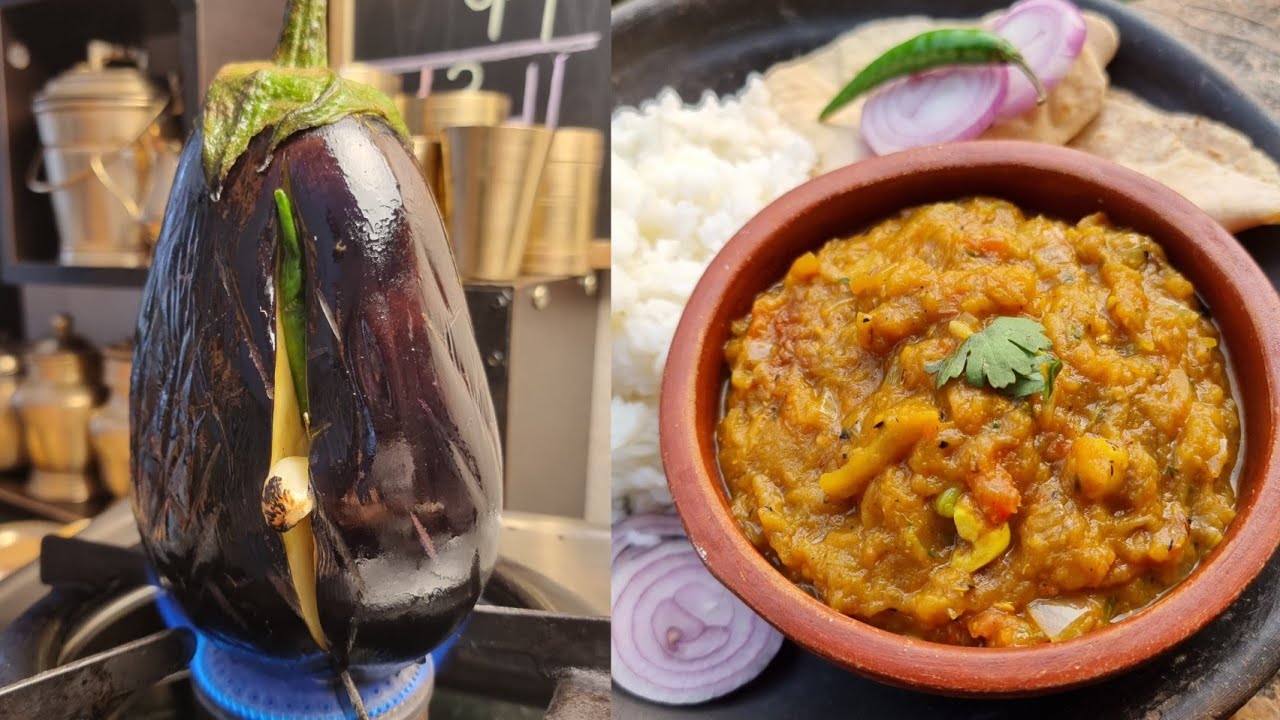 Baingan ka Bharta | Baigan Bharta | बैंगन भरता recipe #foodzeee