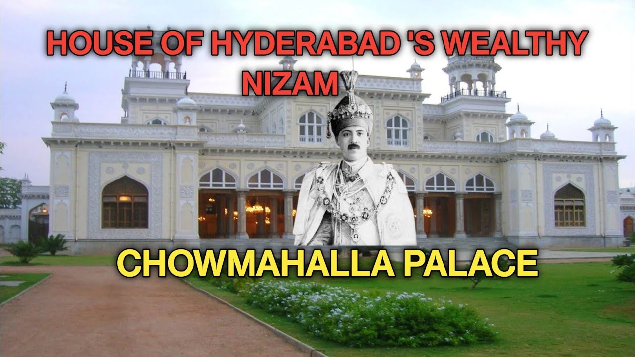 NIZAM OF HYDERBAD LIVED HERE || RICHEST MAN || ROLLS ROYCE CAR|| #chowmahallapalace #palace #nizam