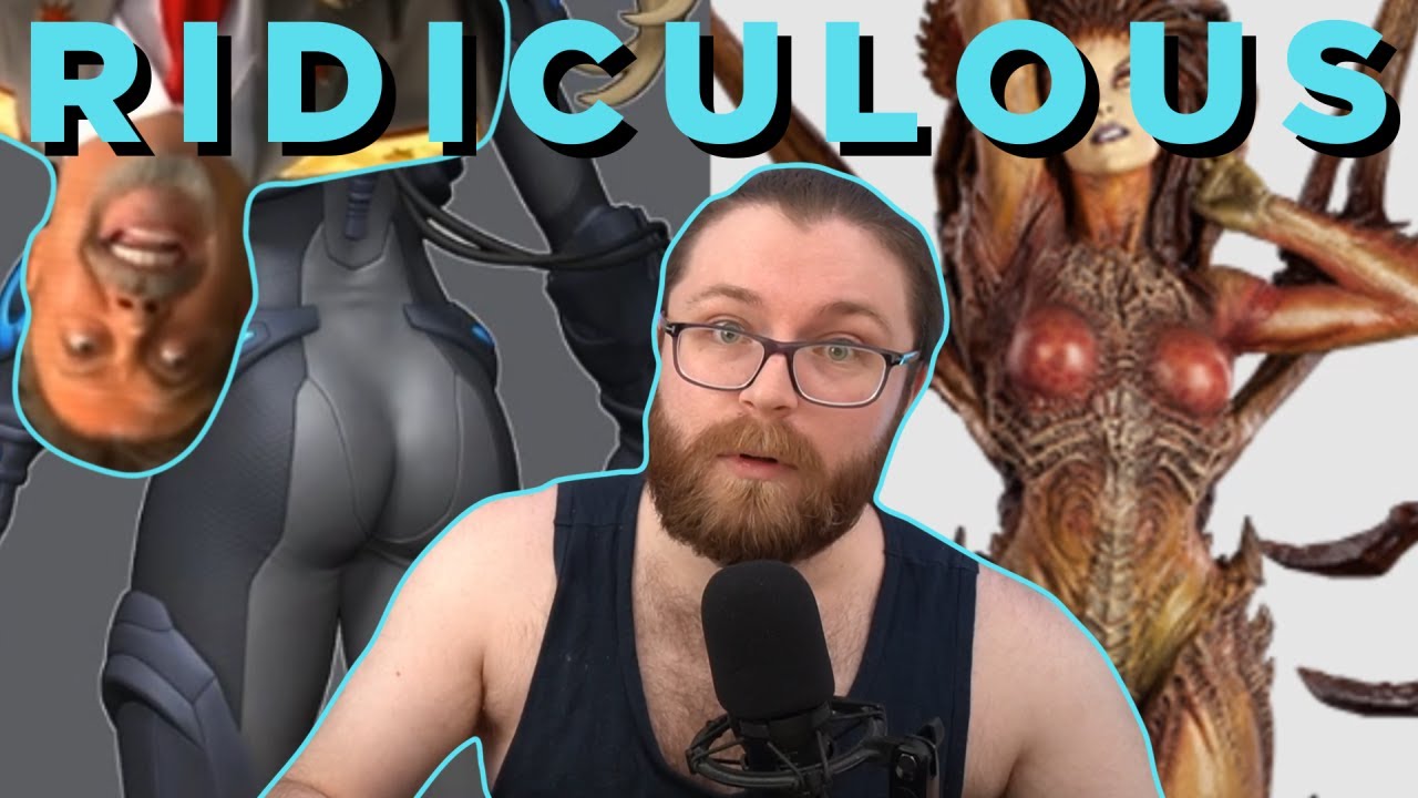 RANTING About Starcraft and RIDICULOUS Female Character Designs
