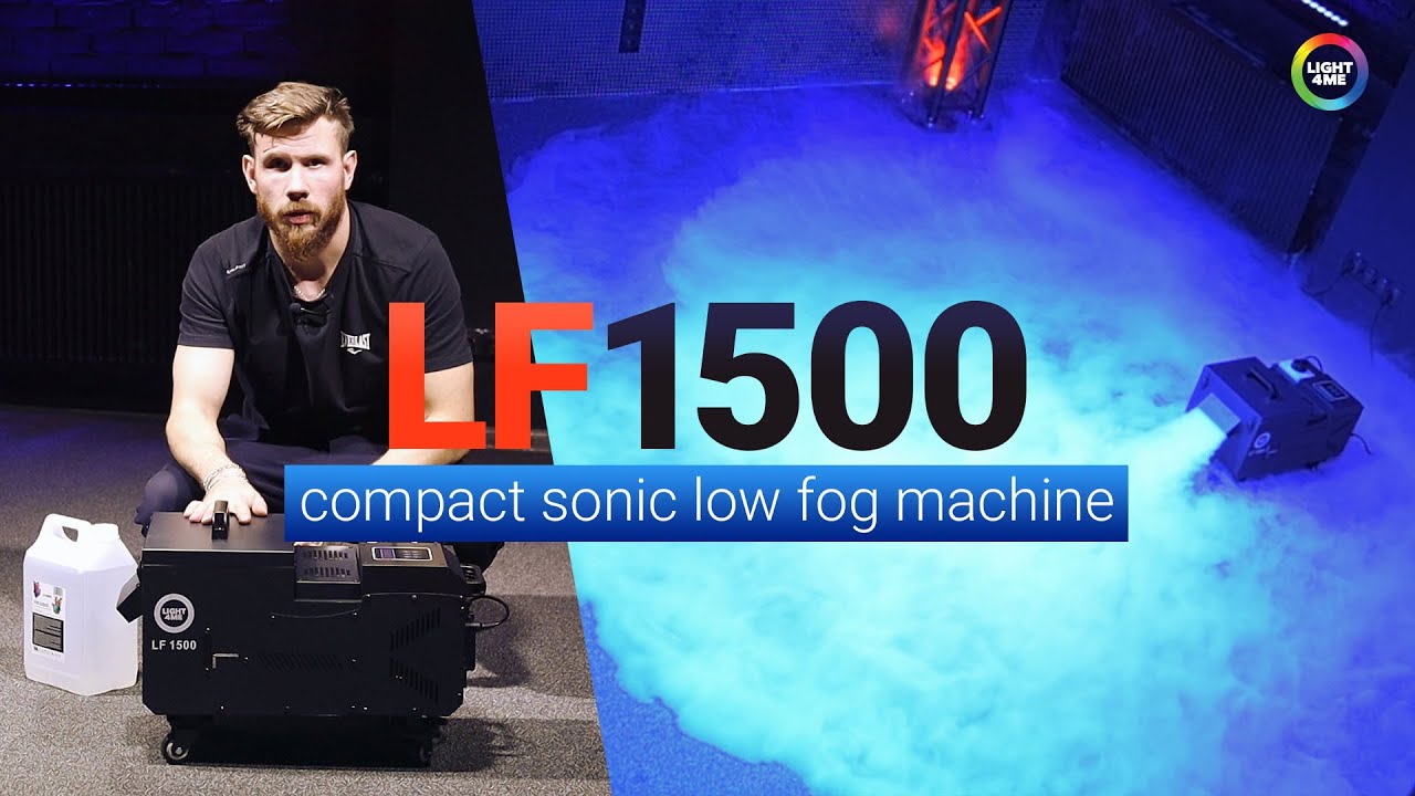 Light4Me LF1500 – wytwornica ciężkiego dymu ultradźwiękowa soniczna