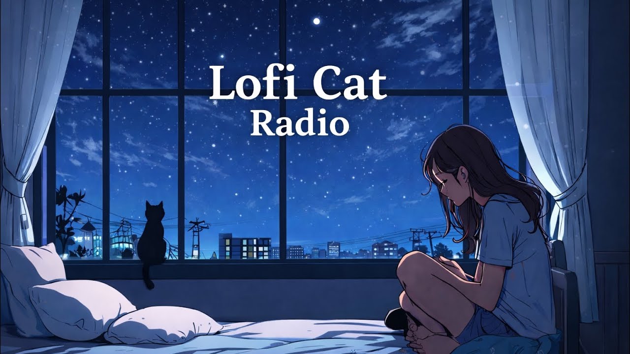 Lofi Cat Radio 【Emotional jazzy hiphop lofi Study / Relax /Sleep】
