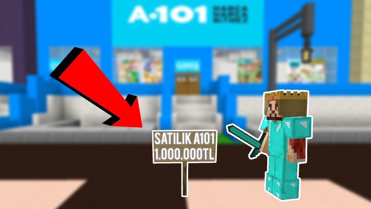 ZENGİN A101'İ SATIN ALIYOR! 😱 - Minecraft
