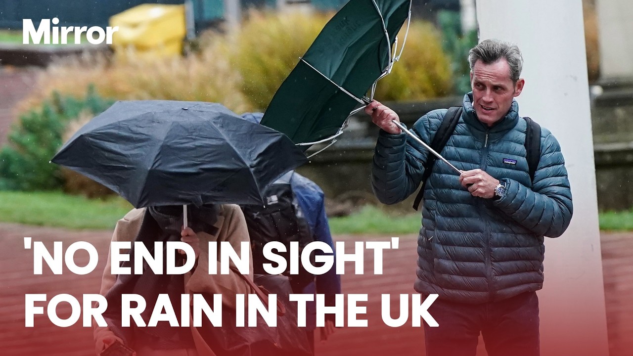 'No END in sight' to UK rain as more bad weather expected to lash parts of country