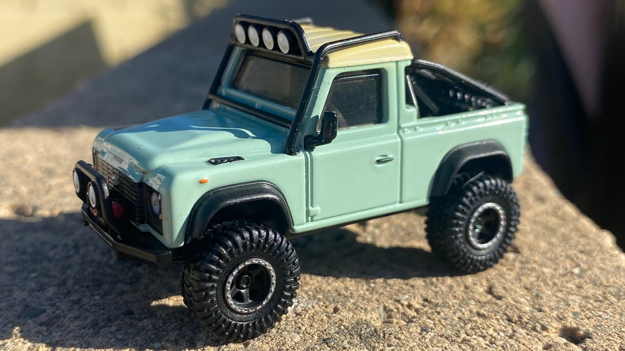 Hot Wheels Elite 64 Land Rover Defender 90 Pickup (Cool?)