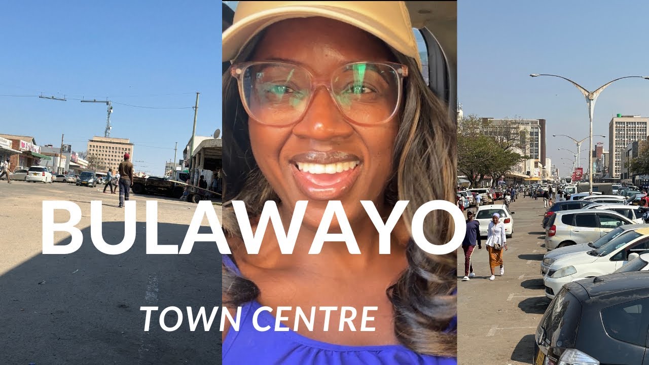 ZIMBABWE VLOG 2024 // DRIVE AROUND BULAWAYO CITY VLOG