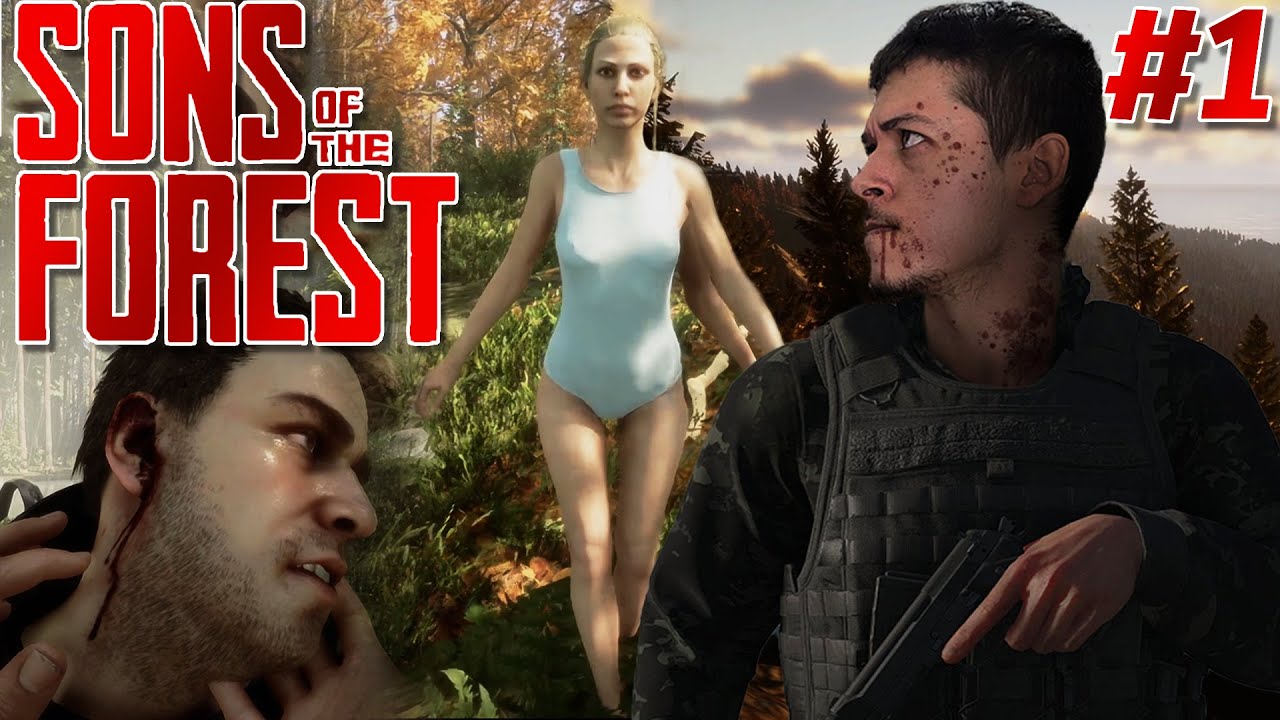 EXPLORANDO A ILHA! - SONS OF THE FOREST - (PARTE 1)
