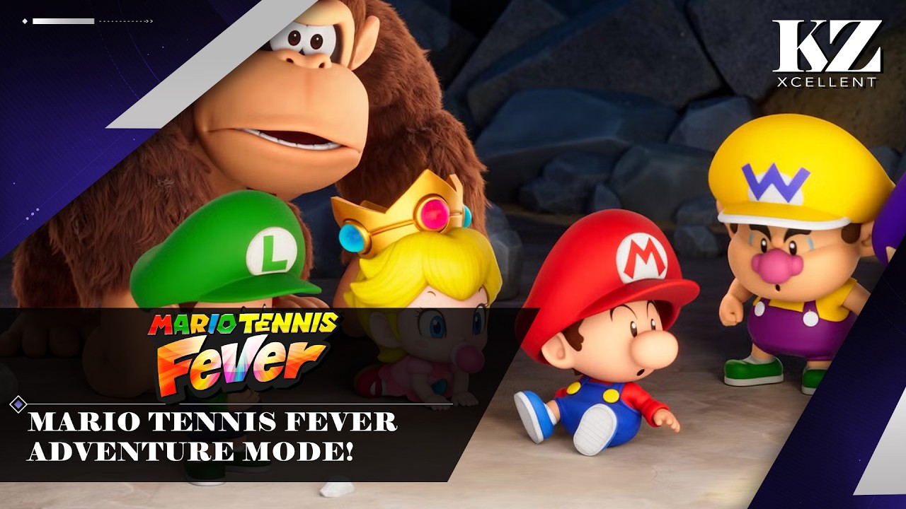 A KZXcellent run of Mario Tennis Fever's Adventure Mode