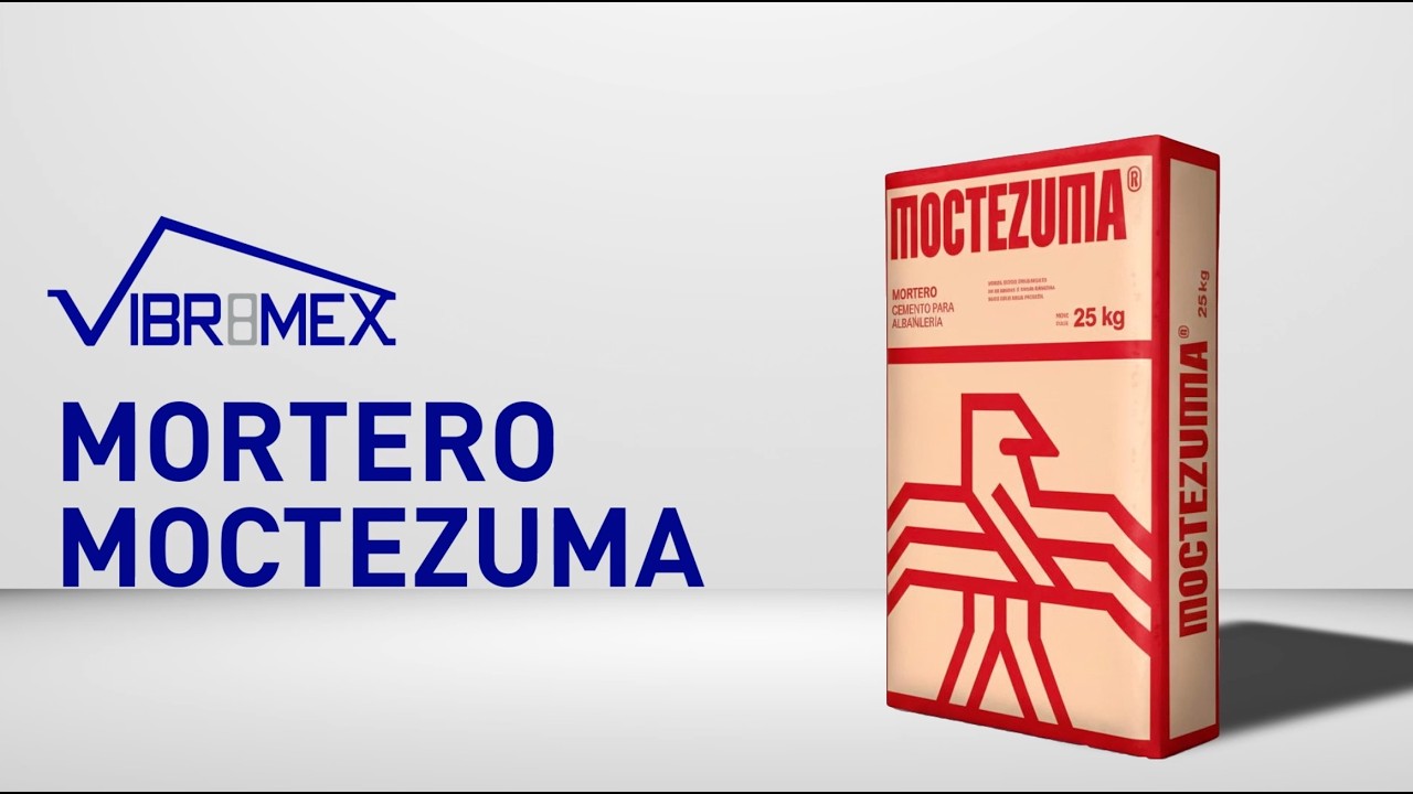 Aprende fácilmente a utilizar nuestro Mortero Moctezuma en tu proyecto de construcción.