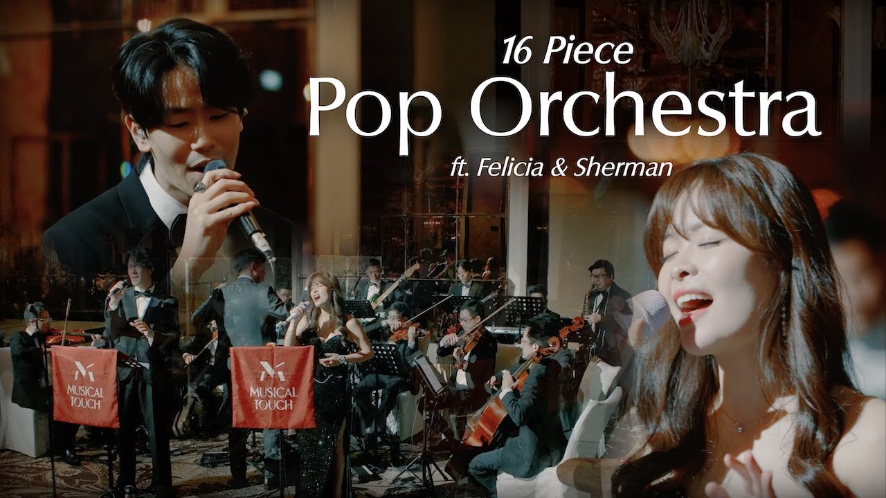 16 Piece Orchestra ft. Sherman & Felicia - Bringing A Concert to your Event