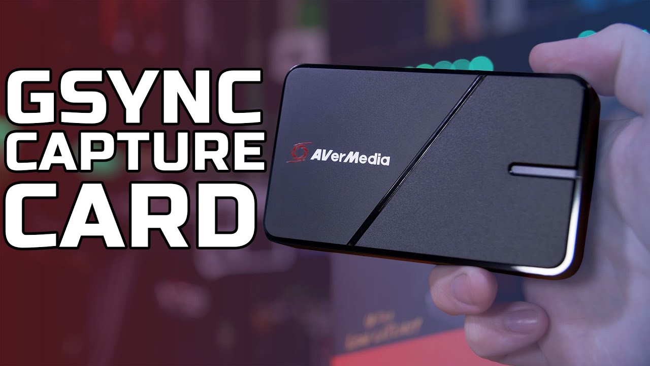ADAPTIVE SYNC SCREEN RECORDER! Avermedia GC551G2 HDMI Capture Card Review
