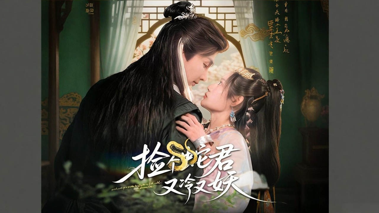 黎素素身懷異香，被苗域視為“蠱神詛咒”并剝奪準圣女之位。蛇君傅遠螭現身，揭示兩人乃上天注定的十世姻緣，他人染指必遭其懲。妹妹黎明珠屢次加害素素，幸有傅遠螭在暗中守護。【撿個蛇君又冷又妖】#短剧#穿越
