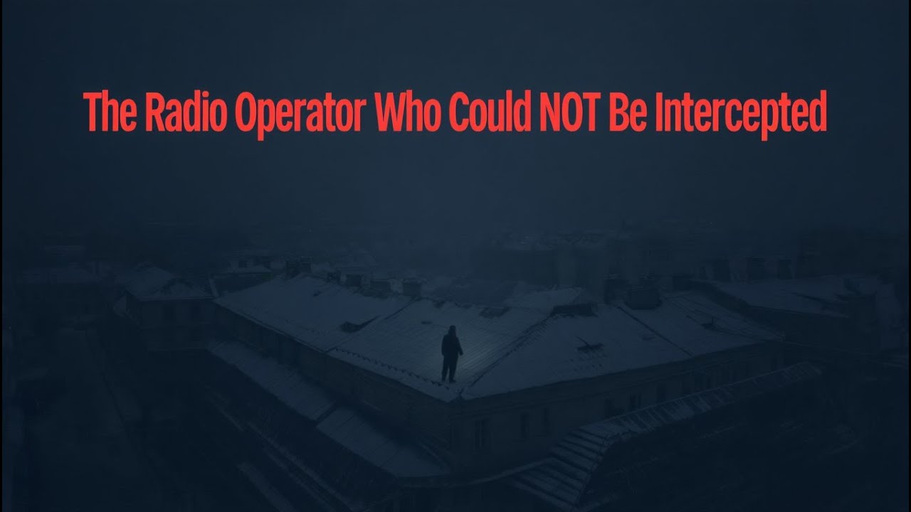 The Radio Operator Who Could NOT Be Intercepted. Secret Operation 