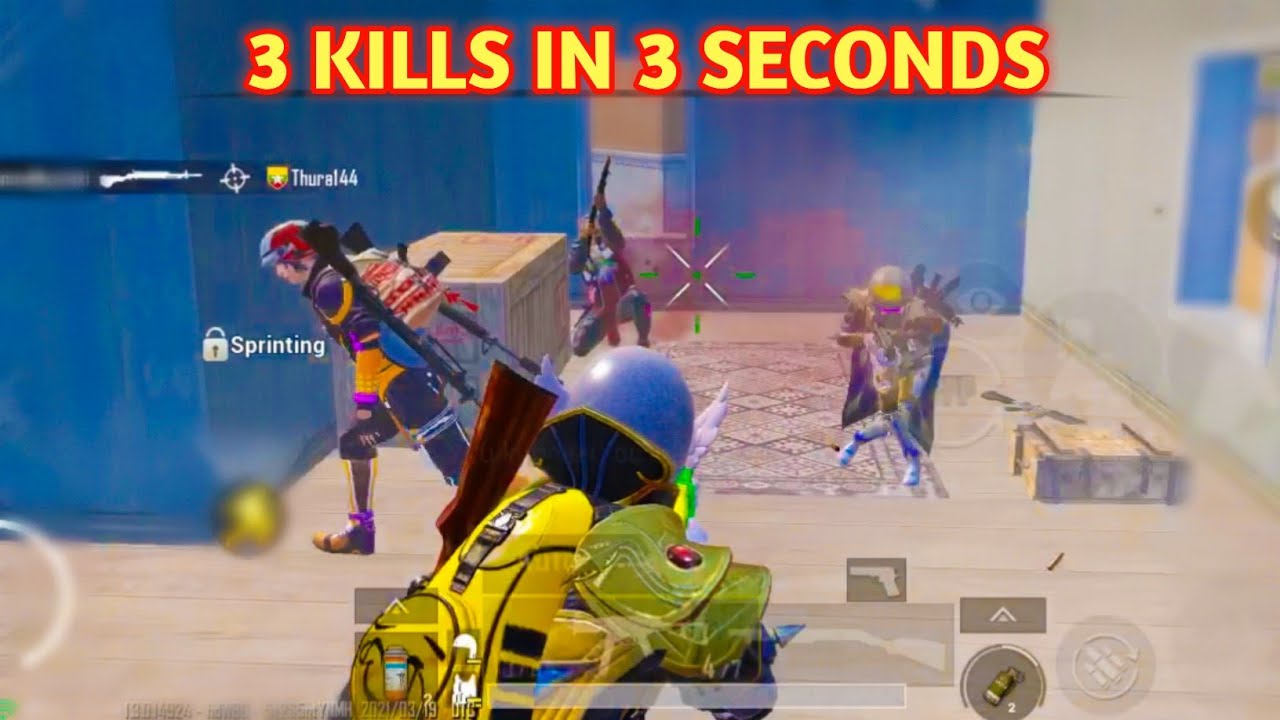 NEW WORLD RECORD | 3 Kills in 3 Seconds | PUBG MOBILE