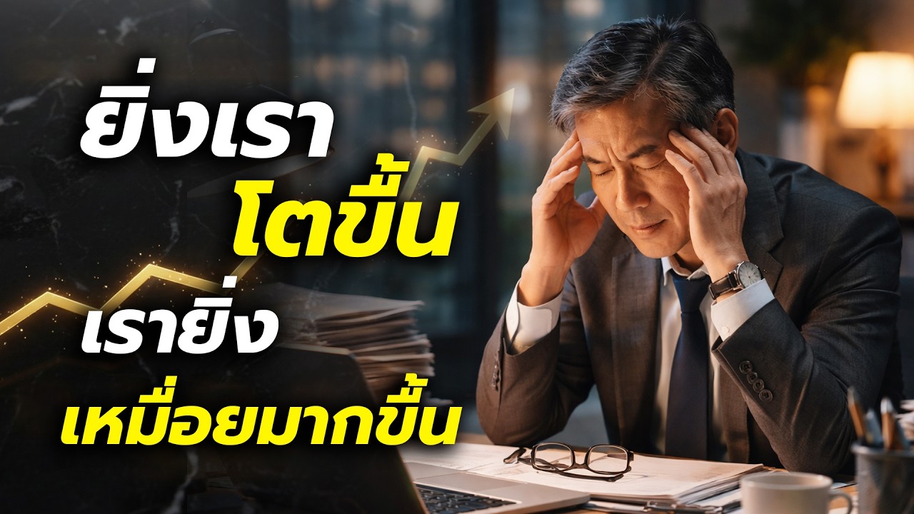 ยิ่งเราโตขึ้น…ทำไมชีวิตยิ่งเหนื่อย | ยิ่งโต ยิ่งเงียบ ยิ่งเหนื่อย