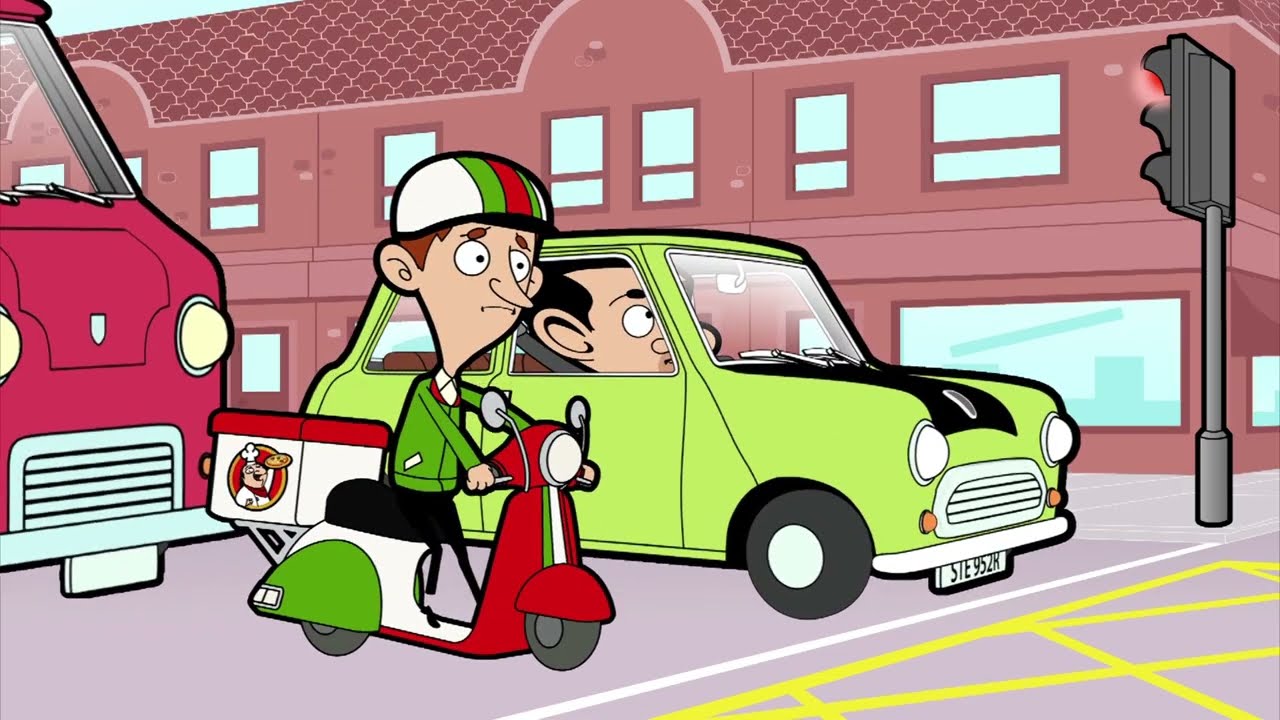 Pizza Delivery Wars! | Mr Bean Animated Season 2 | Funny Clips | Mr Bean